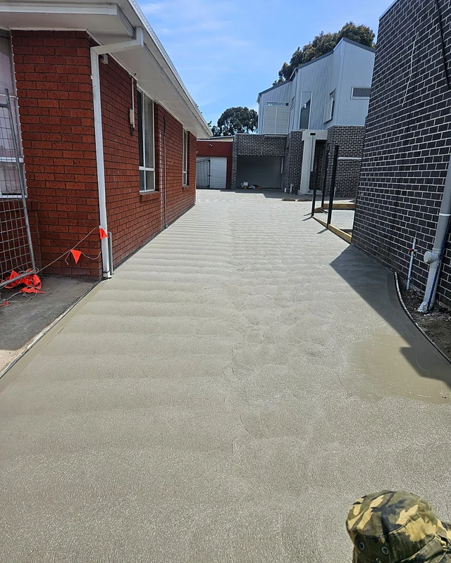 Plain Concrete project by Masters in Concreting in Melbourne