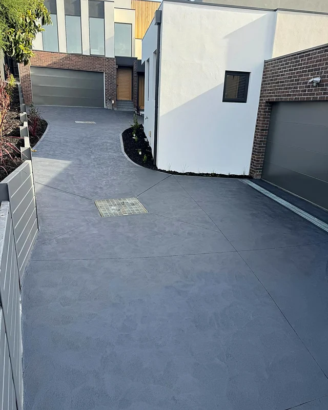 Colour Concrete project by Masters in Concreting in Melbourne